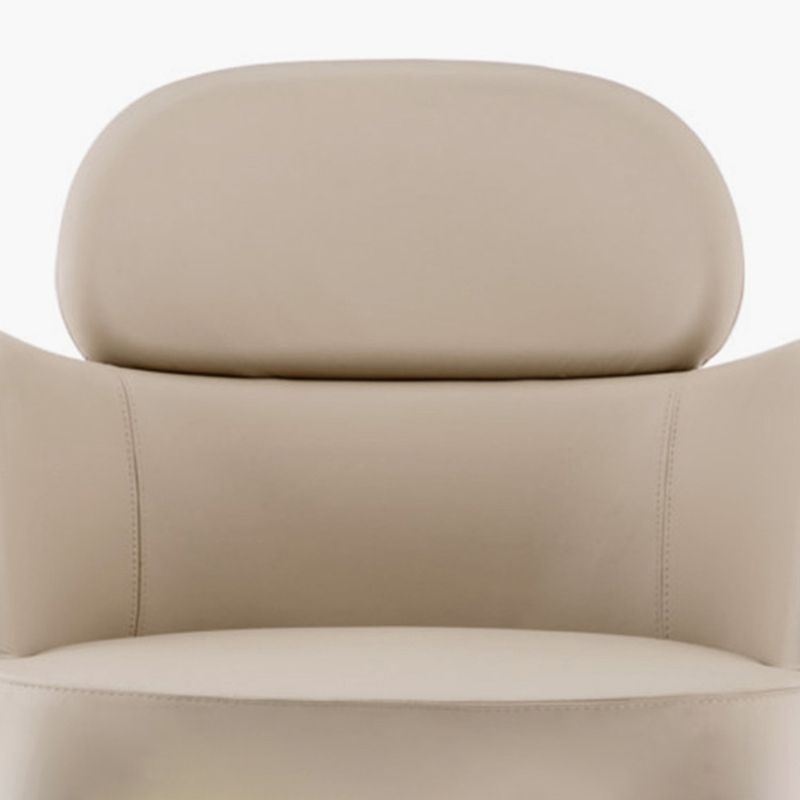 Leather Parsons Arm Chair Indoor Dining Chair for Dining Room Clearhalo 'Dining Chairs' 'Dining Tables & Seating' 'dining_chair' 'furn' 'furn_dining_chair' 'Furniture' 'Kitchen & Dining Furniture' 1200x1200_8dbba5e4-0dbd-4673-9cac-ab2409d3f17f