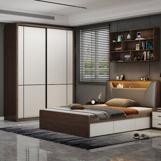 Armario de madera Armario de estilo tradicional Armario para dormitorio