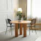Set da pranzo in legno massiccio 1/2/3/4 pezzi tavolo da pranzo rotondo con sedie Windsor