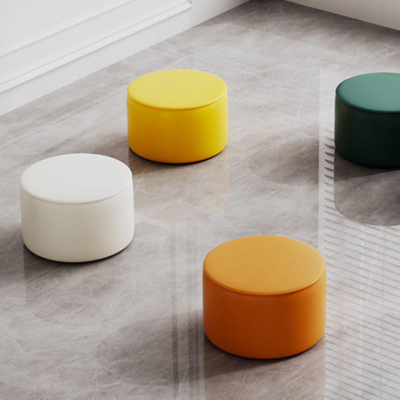 Modern Leather Ottoman Plain Water Resistant Stain Resistant Footstool Ottoman Clearhalo 'furn' 'furn_ottomans_poufs' 'Furniture' 'Living Room Furniture' 'Ottomans & Poufs' 'ottomans_poufs' 1200x1200_8dc2007c-87af-4721-8455-5cfc3cc11c38