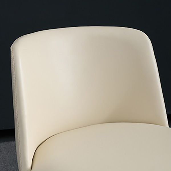 Upholstered Armless Dining Chair Metal Kitchen Dining Side Chair Clearhalo 'Dining Chairs' 'Dining Tables & Seating' 'dining_chair' 'furn' 'furn_dining_chair' 'Furniture' 'Kitchen & Dining Furniture' 1200x1200_8dc2fbde-ed82-4e8e-953d-304b4b004428