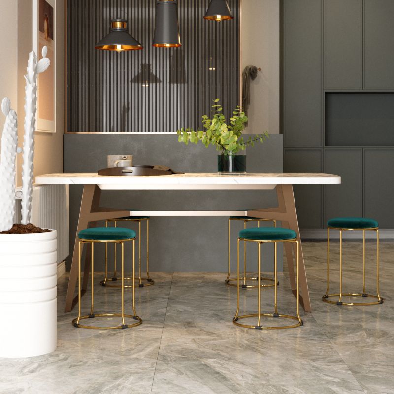 Gorgeous Standard Ottoman Pure Color Stain Resistant Velvet Footstool Ottoman Clearhalo 'furn' 'furn_ottomans_poufs' 'Furniture' 'Living Room Furniture' 'Ottomans & Poufs' 'ottomans_poufs' 1200x1200_8dc3ac41-d9b2-42b2-9b32-b050a5140052