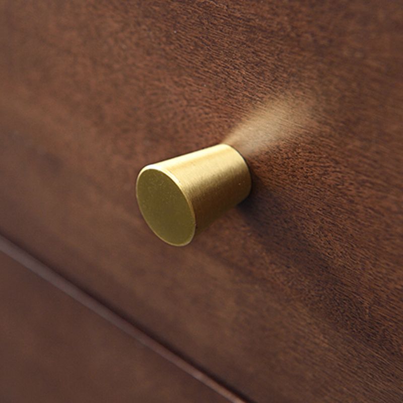 Verticale moderno moderno per la camera da letto per la camera da letto petto in bianco e marrone