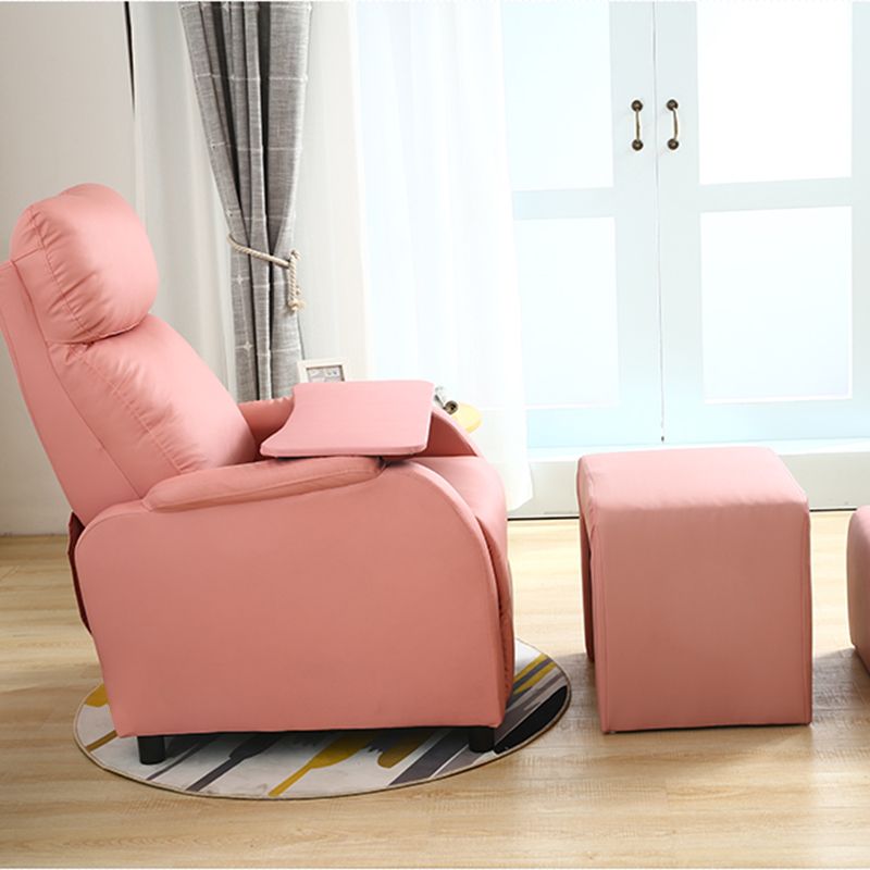 Recliner a dondolo contemporaneo Recliner Solid Color Manual-Push Manual-Push