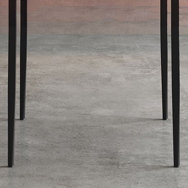 Contemporary Style Dining Chair Armless Side Chairs with Metal Legs for Kitchen Clearhalo ' kitchen&dining_furn' 'Dining Chairs' 'Dining Tables & Seating' 'dining_chair' 'furn' 'furn_dining_chair' 'Furniture' 'furniture_dining_chair' 'Kitchen & Dining Furniture' 'kitchen' 1200x1200_8dc79554-f4e2-4c68-b980-0b51384cb1a6