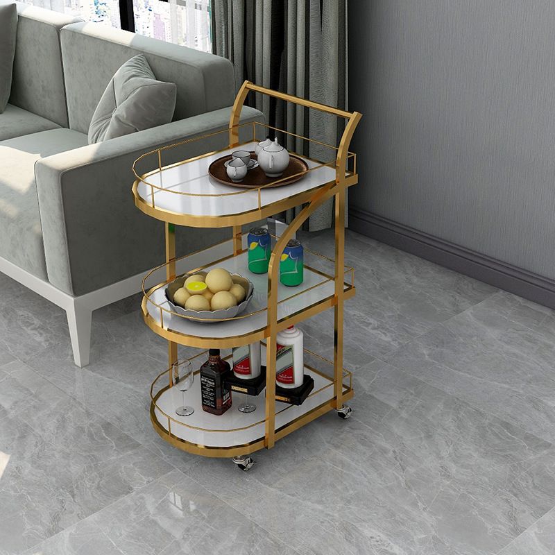 Manufactured Wooden Prep Table Dining Room Rolling Prep Table