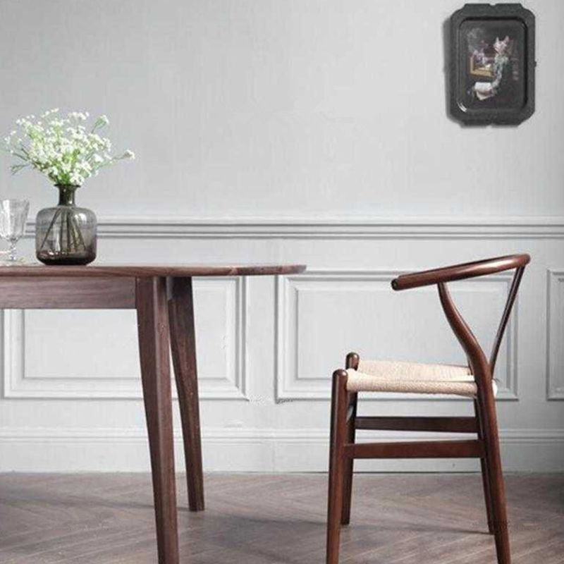 Contemporary Oval Dining Table Pine Solid Wood Table with 4 Legs for Dining Room Clearhalo ' dining_table' 'Dining Tables & Seating' 'Dining Tables' 'furn' 'furn_dining_table' 'Furniture' 'furniture_dining_table' 'Kitchen & Dining Furniture' 'kitchen&dining_furn' 'kitchen' 'kitchen_dining_table' 1200x1200_8dc95c37-f3c3-49a2-9d2c-313c8cb44d04