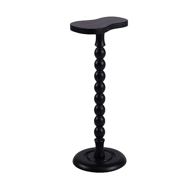 Solid Wood Corner Table Contemporary Side End Table Oval Pedestal Clearhalo 'Coffee & Accent Tables' 'End & Side Tables' 'end_side_tables' 'furn' 'furn_end_side_tables' 'Furniture' 'Living Room Furniture' 1200x1200_8dca3bf5-eacc-43ee-bf52-de5e8f768fe8