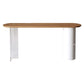 Modern Style Oval Bar Table 1/2/5 Pieces Wood Bar Table Set for Kitchen Clearhalo 'Bar Furniture' 'furn' 'furn_home_bar_bar_sets' 'Furniture' 'Home Bars & Bar Sets' 'home_bar_bar_sets' 'Kitchen & Dining Furniture' 1200x1200_8dcab8d8-92ab-497b-808c-be98f85ce4ce