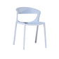 Contemporary Style Plastic Dining Chair Dining Armless Side Chairs for Kitchen Clearhalo ' kitchen&dining_furn' 'Dining Chairs' 'Dining Tables & Seating' 'dining_chair' 'furn' 'furn_dining_chair' 'Furniture' 'furniture_dining_chair' 'Kitchen & Dining Furniture' 'kitchen' 1200x1200_8dccd2f3-fc67-4811-a9da-f473706a4fb9