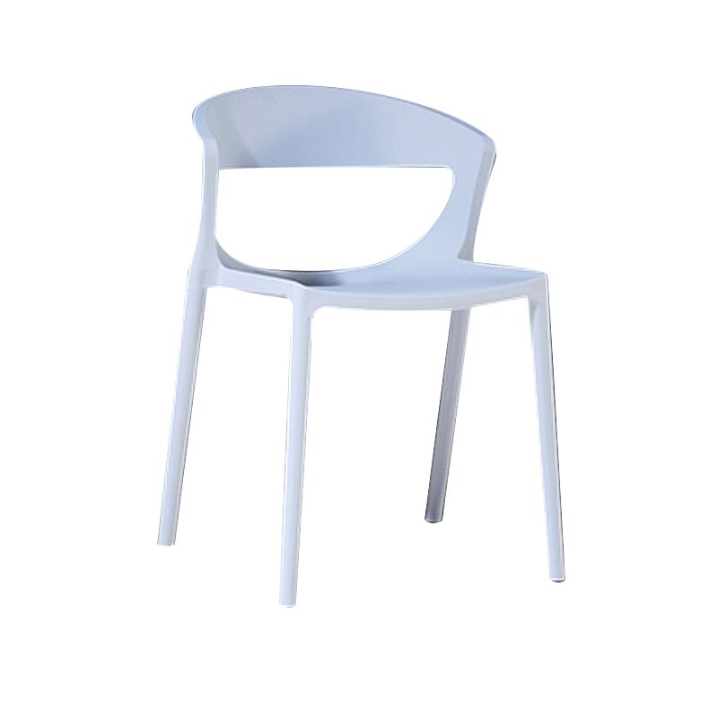 Contemporary Style Plastic Dining Chair Dining Armless Side Chairs for Kitchen Clearhalo ' kitchen&dining_furn' 'Dining Chairs' 'Dining Tables & Seating' 'dining_chair' 'furn' 'furn_dining_chair' 'Furniture' 'furniture_dining_chair' 'Kitchen & Dining Furniture' 'kitchen' 1200x1200_8dccd2f3-fc67-4811-a9da-f473706a4fb9