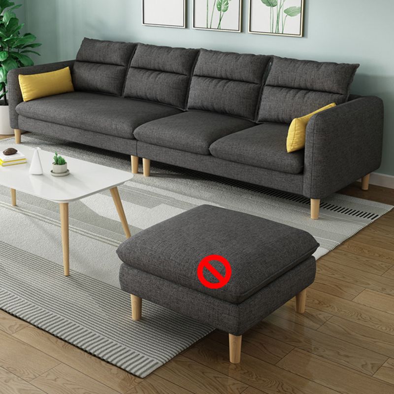 Contemporary Sewn Pillow Back Standard Square Arm Linen Seating Clearhalo 'furn' 'furn_sofas' 'Furniture' 'Living Room Furniture' 'Sofa' 'sofas' 1200x1200_8dcf4f80-3772-42b1-8861-6336186969c1