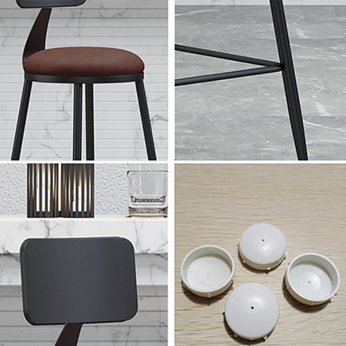 Nordic Iron Low Back Barstool Simple Indoor Tall Stool for Indoor Clearhalo 'Bar Furniture' 'Bar Stools' 'bar_stools' 'furn' 'furn_bar_stools' 'furniture_bar_stools' 'Kitchen & Dining Furniture' 'kitchen&dining_furn' 'kitchen' 'kitchen_furn' Furniture' 1200x1200_8dd11671-0a79-4426-bcc5-c5721be4426c