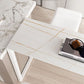 Modern Stone Bar Table Set 1/3/5 Pieces Counter Table with Backless Stools Clearhalo 'Bar Furniture' 'furn' 'furn_home_bar_bar_sets' 'Furniture' 'Home Bars & Bar Sets' 'home_bar_bar_sets' 'Kitchen & Dining Furniture' 1200x1200_8dd458a2-cea0-434f-8b30-e0545aeaa24e