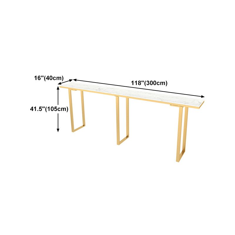 Nordic Style Rectangle Sintered Stone Table Dining Bar Counter Table for Kitchen Clearhalo 'Bar Furniture' 'Bar Tables' 'bar_tables' 'furn' 'furn_bar_tables' 'Furniture' 'furniture_bar_tables' 'Kitchen & Dining Furniture' 1200x1200_8dd74cc1-d70d-4d84-86e3-3a9a5f25c20b