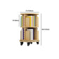 Modern Solid Wood Bookcase, Log, Cylinder Bookshelf for Any Room, 21.5" W Clearhalo 'Bookcases' 'furn' 'furn_bookcases' 'Furniture' 'Office Furniture' 1200x1200_8dd7c13f-0d68-4048-a9eb-4d60074519d0