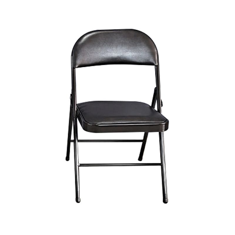 18" Wide Contemporary Desk Chair Armless Leather Office Chair Clearhalo 'furn' 'furn_office_chair' 'Furniture' 'Office Chairs' 'Office Furniture' 'office_chair' 1200x1200_8dd84de5-8a7c-41f4-bf69-248de36b3e7e