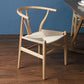 Scandinavian Dining Side Chair Natural Wishbone Dining Side Chair for Home Use Clearhalo ' kitchen&dining_furn' 'Dining Chairs' 'Dining Tables & Seating' 'dining_chair' 'furn' 'furn_dining_chair' 'Furniture' 'furniture_dining_chair' 'Kitchen & Dining Furniture' 'kitchen' 1200x1200_8dd85cd4-5c51-4dfe-94ec-3ea3f6caaa7a