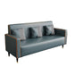 Cushions Square Arm Sofa Leather and Wood Seating with Pillows Clearhalo 'furn' 'furn_sofas' 'Furniture' 'Living Room Furniture' 'Sofa' 'sofas' 1200x1200_8dd8653a-1b67-4208-a940-558aca74d6da