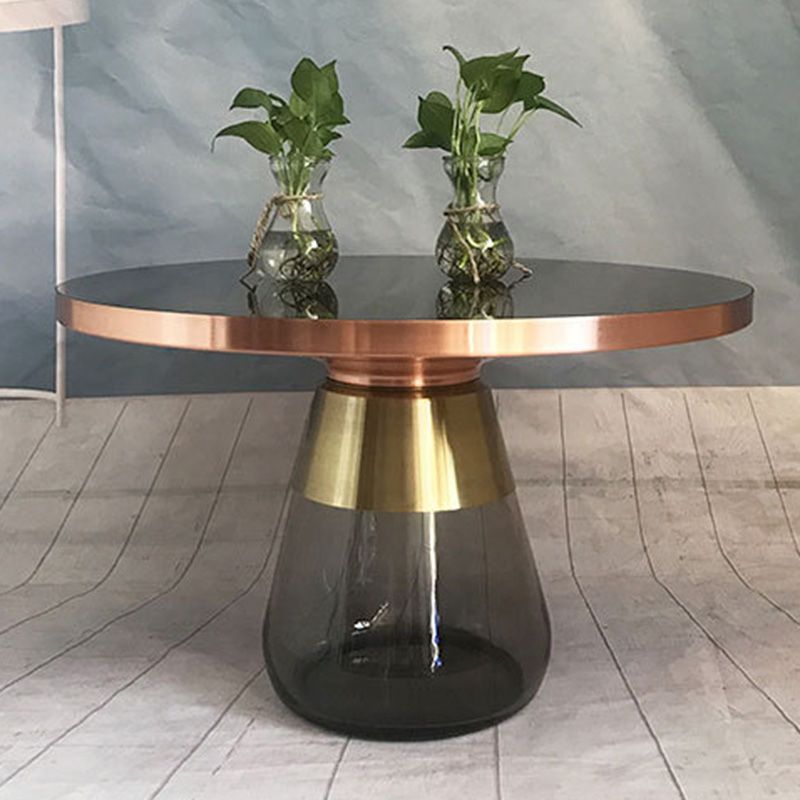 Mesa de acento de acento lateral contemporáneo de 29.53 pulgadas de ancho