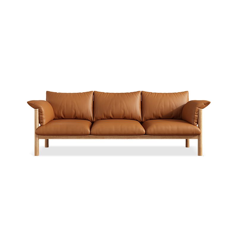Faux Leather Stain Resistant Contemporary Standard Sofa Couch Clearhalo 'furn' 'furn_sofas' 'Furniture' 'Living Room Furniture' 'Sofa' 'sofas' 1200x1200_8dd928cd-6117-4604-ba8c-5f8d02d79f8a