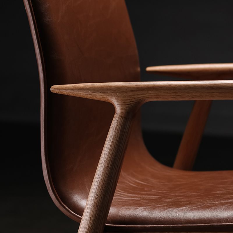 Traditional Style Dining Chair Kitchen Arm Single Chair with Wooden Legs Clearhalo ' kitchen&dining_furn' 'Dining Chairs' 'Dining Tables & Seating' 'dining_chair' 'furn' 'furn_dining_chair' 'Furniture' 'furniture_dining_chair' 'Kitchen & Dining Furniture' 'kitchen' 1200x1200_8ddc4848-32a0-4af9-bb62-43dc413b3aa5