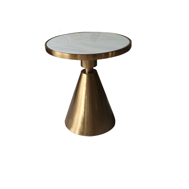 23,6 "tavolo laterale del piedistallo mentale moderno alto per soggiorno per soggiorno