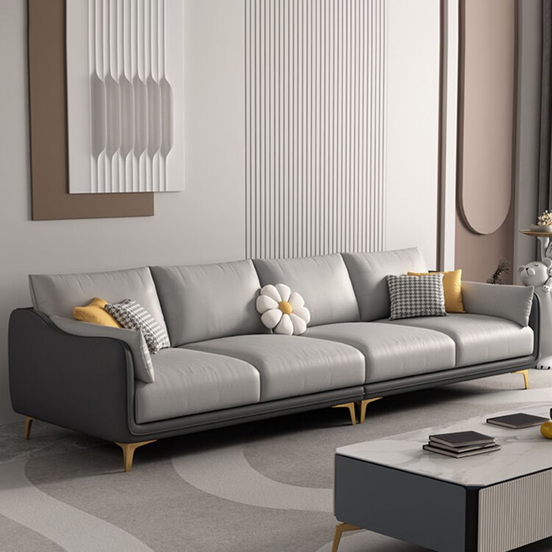 Canapé de canapé résistant aux taches en faux cuir en cuir en cuir en cuir en cuir en cuir