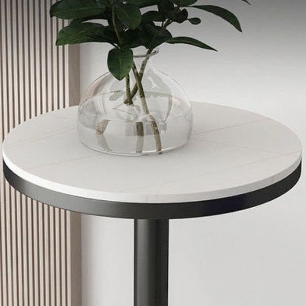 Industrial Bar Table Dining Table with Pedestal Base for Kitchen Living Room Clearhalo 'Bar Furniture' 'Bar Tables' 'bar_tables' 'furn' 'furn_bar_tables' 'Furniture' 'Kitchen & Dining Furniture' 1200x1200_8de4db9e-f00d-4a19-9c3a-d81374a415a0