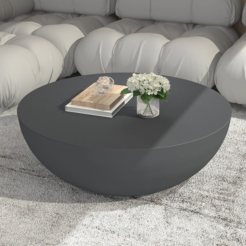 Modern Round Coffee Table Wooden Cocktail Table for Living Room Clearhalo 'Coffee & Accent Tables' 'Coffee Tables' 'coffee_tables' 'furn' 'furn_coffee_tables' 'Furniture' 'Living Room Furniture' 1200x1200_8de83a1d-7760-4fca-a046-8dd678494b08
