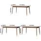 Luxury Style Black Walnut Dining Table 4 Legs Base Rectangle Table for Home Clearhalo ' dining_table' 'Dining Tables & Seating' 'Dining Tables' 'furn' 'furn_dining_table' 'Furniture' 'furniture_dining_table' 'Kitchen & Dining Furniture' 'kitchen&dining_furn' 'kitchen' 'kitchen_dining_table' 1200x1200_8de9f095-d56c-4dae-bab4-626cd2f7bede