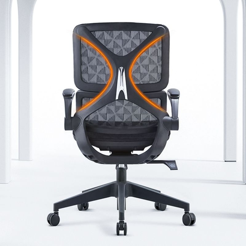 Low Back Office Chair Armrests Soft Cushioned Adjustable Swivel Task Chair Clearhalo 'furn' 'furn_office_chair' 'Furniture' 'Office Chairs' 'Office Furniture' 'office_chair' 1200x1200_8dea8fdc-4c16-481f-ad66-541c64ae0da0