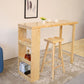 Modern Style Wooden Table Dining Wooden Bar Counter Table for Kitchen Clearhalo 'Bar Furniture' 'Bar Tables' 'bar_tables' 'furn' 'furn_bar_tables' 'Furniture' 'furniture_bar_tables' 'Kitchen & Dining Furniture' 1200x1200_8deabd5a-76eb-4240-96d0-8bf688edbb3b