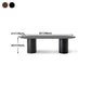 Oval Modern Dining Table Solid Wood Double Pedestal Table for Kitchen Clearhalo ' dining_table' 'Dining Tables & Seating' 'Dining Tables' 'furn' 'furn_dining_table' 'Furniture' 'furniture_dining_table' 'Kitchen & Dining Furniture' 'kitchen&dining_furn' 'kitchen' 'kitchen_dining_table' 1200x1200_8deb4100-bae0-4d66-8356-c2626728740e