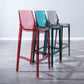 Contemporary Style Plastic Bar Stool Footrest Counter Stool for Bristol