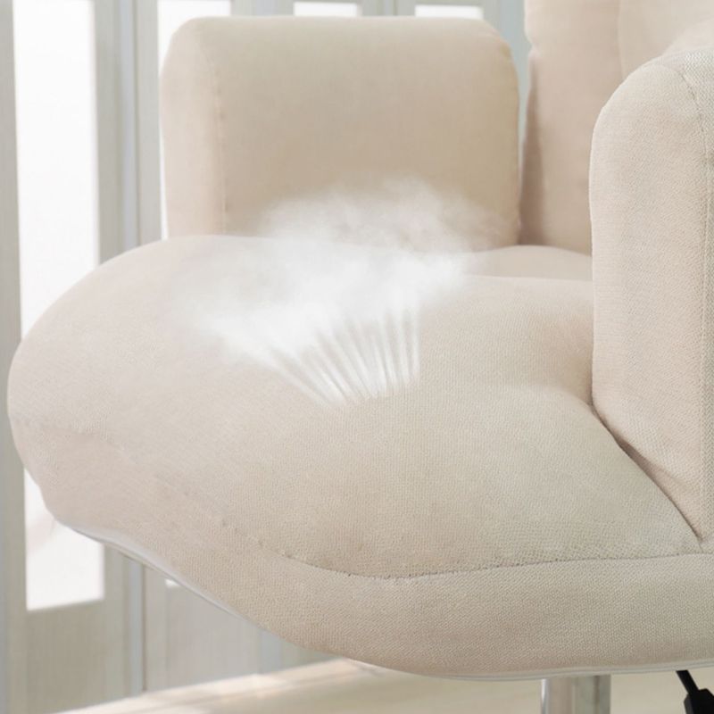 Sedia da ufficio moderna senza braccioless a braccioletta regolabile sedia a scorrimento