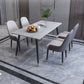 Modern Matte Finish Stone Dining Table Rectangle Dining Table Clearhalo ' dining_table' 'Dining Tables & Seating' 'Dining Tables' 'furn' 'furn_dining_table' 'Furniture' 'furniture_dining_table' 'Kitchen & Dining Furniture' 'kitchen&dining_furn' 'kitchen' 'kitchen_dining_table' 1200x1200_8dede40a-afa0-40da-a251-369eb6b4bd8d