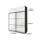 Sliding Engineered Wood Wardrobe Closet Modern Wardrobe Armoire Clearhalo 'Armoires & Wardrobes' 'armoires_wardrobes' 'Bedroom Furniture' 'furn' 'furn_armoires_wardrobes' 'Furniture' 1200x1200_8dee6f7a-583a-498b-958b-f15607e5408f