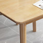 Square 4 Legs Industrial Dining Table Wood Color Fixed Table with Rubberwood Solid Wood Clearhalo ' dining_table' 'Dining Tables & Seating' 'Dining Tables' 'furn' 'furn_dining_table' 'Furniture' 'furniture_dining_table' 'Kitchen & Dining Furniture' 'kitchen&dining_furn' 'kitchen' 'kitchen_dining_table' 1200x1200_8df03e56-0fe1-4a48-80f5-cdfb311efb14