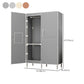 Contemporary Wardrobe Armoire Steel Wardrobe Closet with Legs for Home Clearhalo 'Armoires & Wardrobes' 'armoires_wardrobes' 'Bedroom Furniture' 'furn' 'furn_armoires_wardrobes' 'Furniture' 1200x1200_8df14e69-d198-4d92-8550-dcc3f225261d