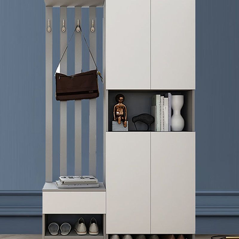 Modern 2-door Wood 78.74" Tall Accent Cabinet with Drawer for Living Room Clearhalo 'Cabinets & Chests' 'cabinets_chests' 'furn' 'furn_cabinets_chests' 'Furniture' 'Living Room Furniture' 1200x1200_8df1591a-1ee8-4086-8544-90866cb60fe2