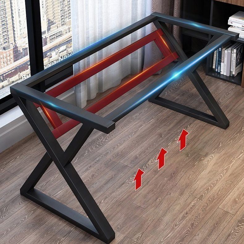 Bureau de jeu industriel Dormitory Writing Desk With Cable Management