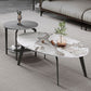 2 Nesting Slate Coffee Table Set Oval Coffee Table with Storage Clearhalo 'Coffee & Accent Tables' 'Coffee Tables' 'coffee_tables' 'furn' 'furn_coffee_tables' 'Furniture' 'Living Room Furniture' 1200x1200_8df25d86-0ecc-4a55-9e9d-5c97c99be7dd