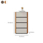 Commode de rangement moderne en pierre, commode de rangement avec 2/3/4/5 tiroirs