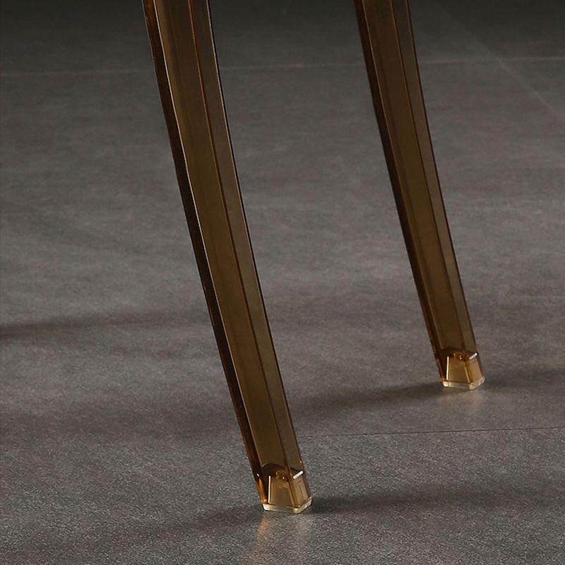 Plastic Armless Dining Chair Home Open Back Dining Side Chairs (Set of 4) Clearhalo ' kitchen&dining_furn' 'Dining Chairs' 'Dining Tables & Seating' 'dining_chair' 'furn' 'furn_dining_chair' 'Furniture' 'furniture_dining_chair' 'Kitchen & Dining Furniture' 'kitchen' 1200x1200_8df6301d-79be-40ea-b8aa-365b8ef254dd