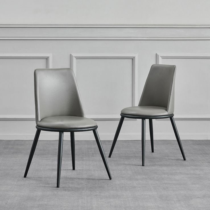 Modern Metal Dining Set 1/4/5 Pieces Rectangle Dining Table Set Clearhalo 'Dining Room Sets' 'Dining Tables & Seating' 'dining_room_set' 'furn' 'furn_dining_room_set' 'Furniture' 'furniture_dining_room_set' 'Kitchen & Dining Furniture' 1200x1200_8df7bcbf-f036-4191-a542-de093a5364fb