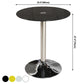 Modern Style Glass Kitchen Dining Room Table Round Table with Tulip Base Clearhalo ' dining_table' 'Dining Tables & Seating' 'Dining Tables' 'furn' 'furn_dining_table' 'Furniture' 'furniture_dining_table' 'Kitchen & Dining Furniture' 'kitchen&dining_furn' 'kitchen' 'kitchen_dining_table' 1200x1200_8df943e0-4e04-4dec-998c-b9436a5bf474