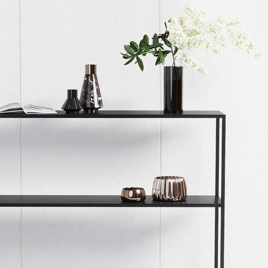 Modern Console Accent Table Antique Finish Rectangle Console Sofa Table in Metal Clearhalo 'Console Tables' 'console_tables' 'Entry & Mudroom Furniture' 'furn' 'furn_console_tables' 'Furniture' 1200x1200_8dfd115c-5eeb-4c2b-9b48-0dae7651ebbc