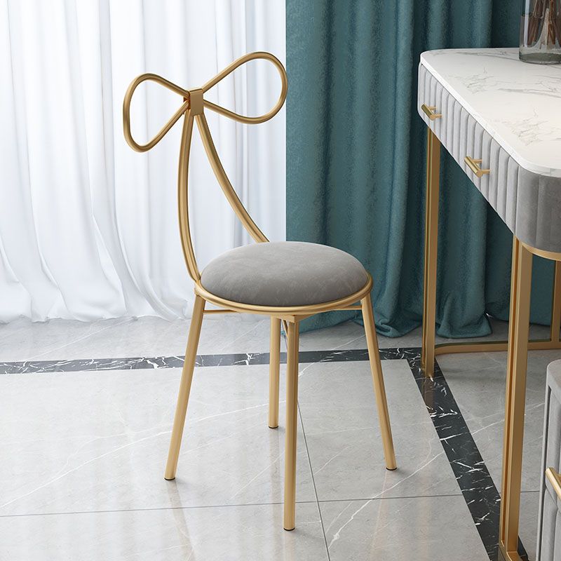 Nordic Style Open Back Chair for Home Upholstered Dining Chairs