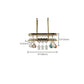 Hanging Wine Rack Holder Modern Stainless Steel Wine Rack in Gold Clearhalo 'furn' 'furn_wine_racks' 'Furniture' 'Kitchen & Dining Furniture' 'Wine Racks' 'wine_racks' 1200x1200_8e014f8f-cd61-4fa2-8dfa-c1167937c7f5